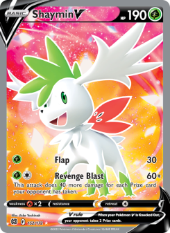 Shaymin V - pokemon TCG Card