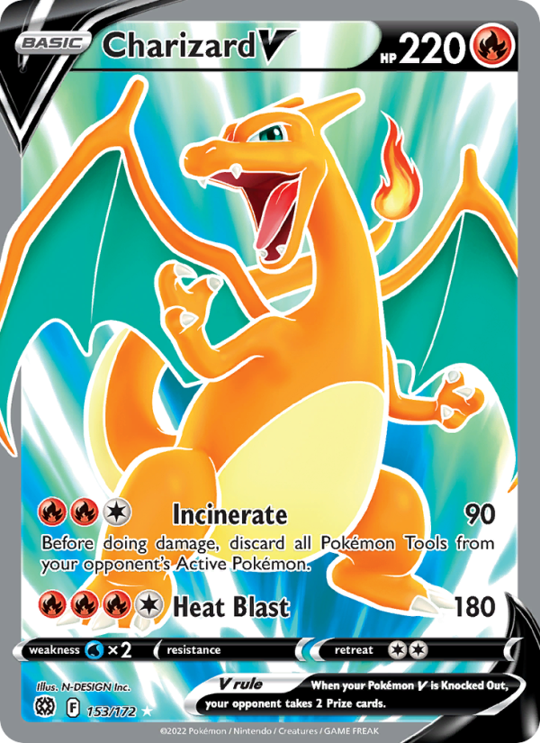 Charizard V - Pokémon TCG Card