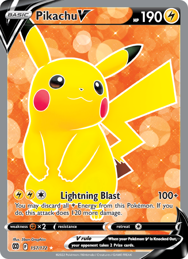 Pikachu V - Pokémon TCG Card