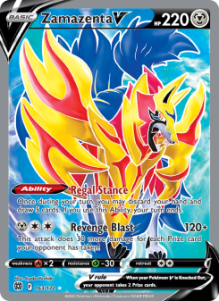 Zamazenta V - pokemon TCG Card