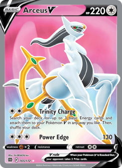 Arceus V - pokemon TCG Card