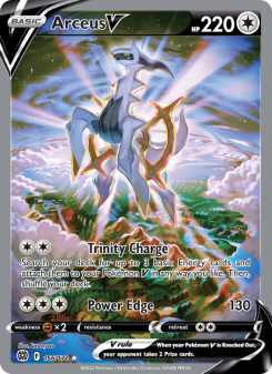 Arceus V - pokemon TCG Card