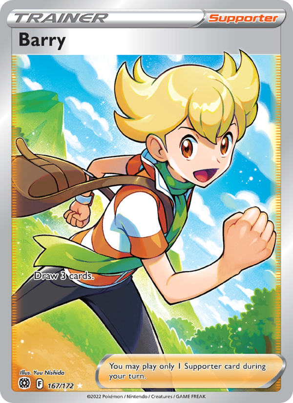 Barry - Pokémon TCG Card