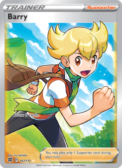 Barry - pokemon TCG Card