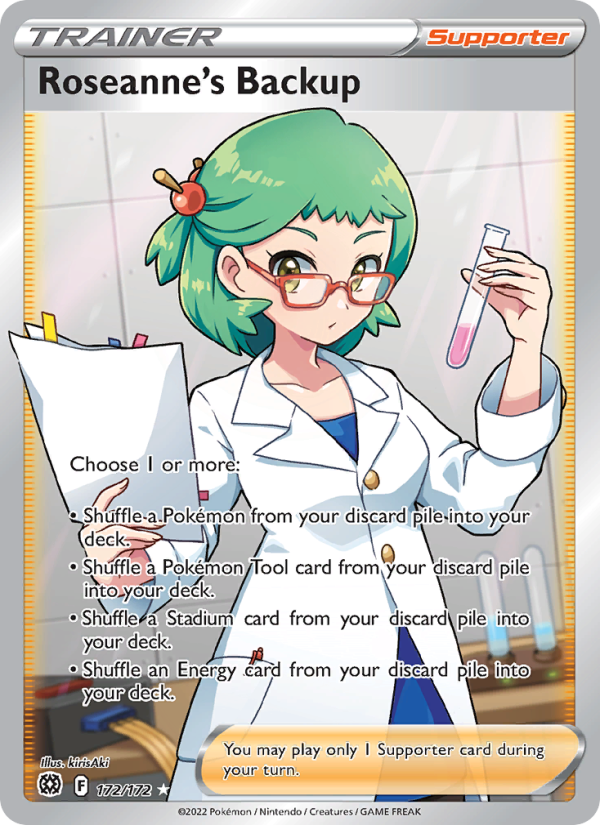 Roseanne's Backup - Pokémon TCG Card
