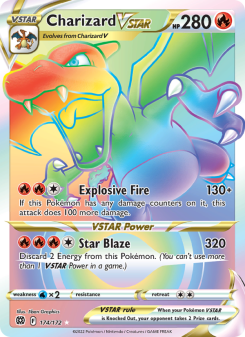 Charizard VSTAR - pokemon TCG Card