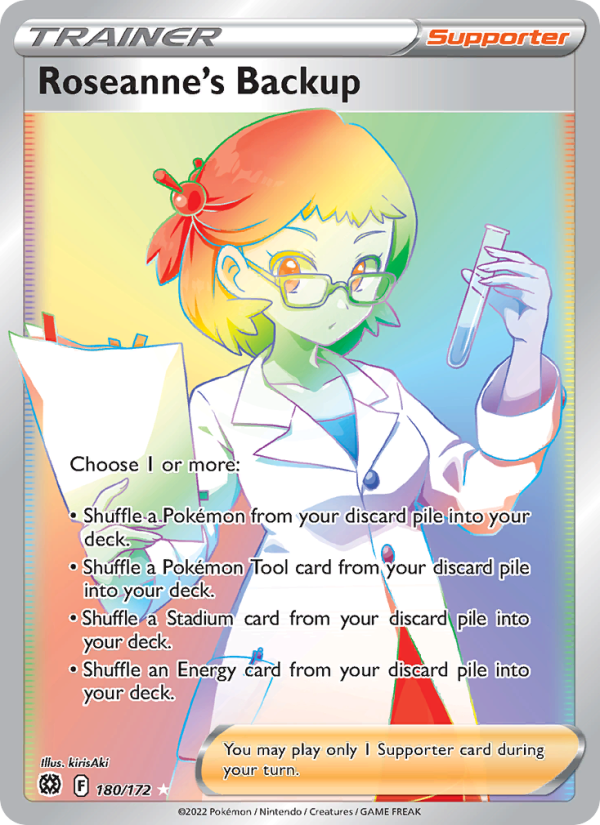 Roseanne's Backup - Pokémon TCG Card