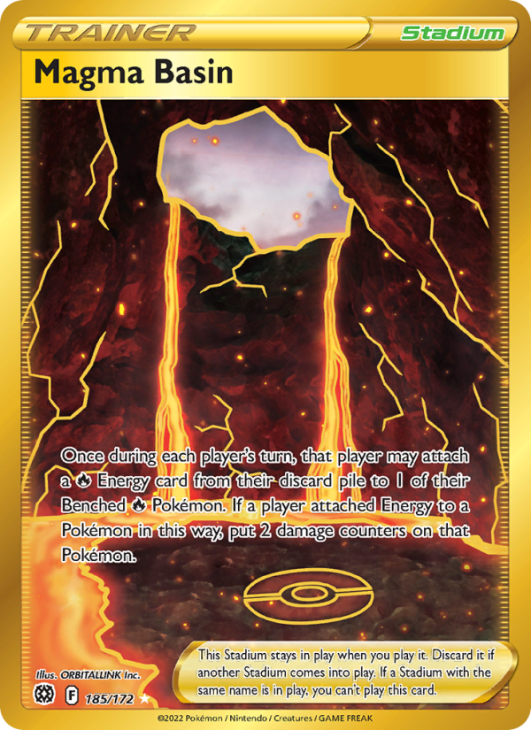 Magma Basin - Pokémon TCG Card