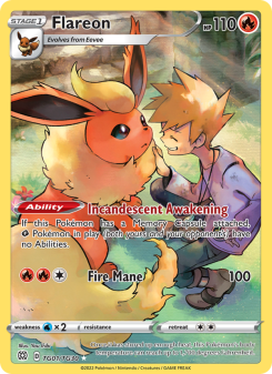 Flareon - pokemon TCG Card
