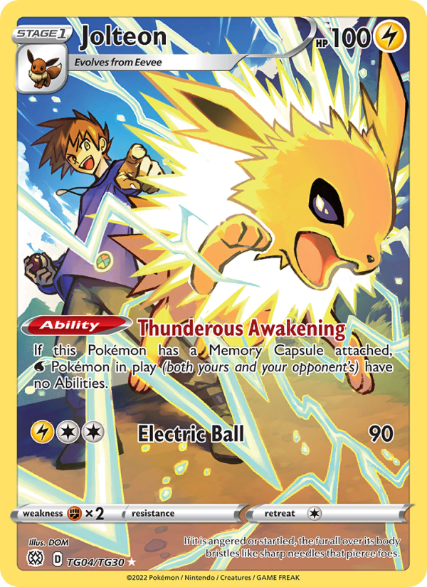 Jolteon - Pokémon TCG Card