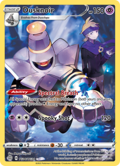 Dusknoir - pokemon TCG Card