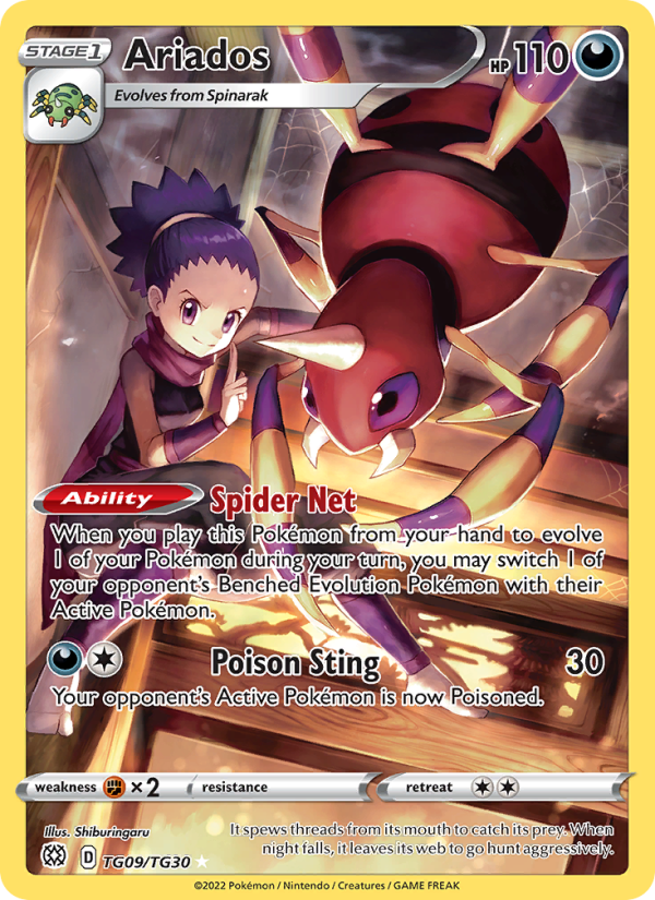 Ariados - Pokémon TCG Card