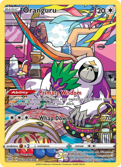 Oranguru - pokemon TCG Card