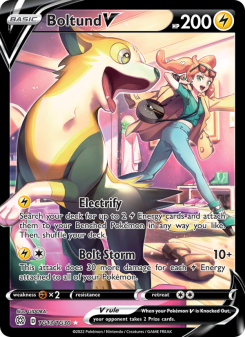 Boltund V - pokemon TCG Card