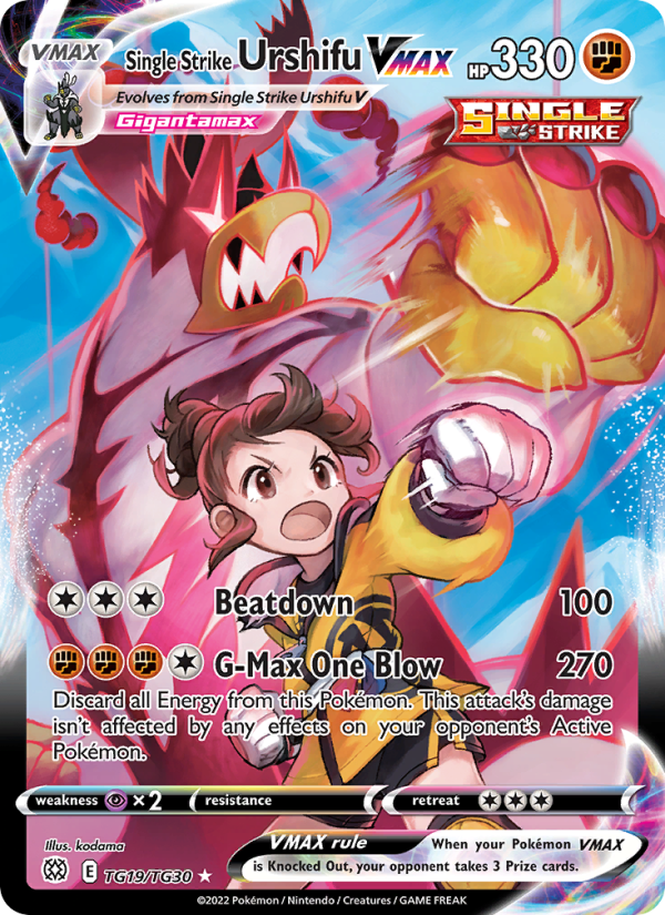 Single Strike Urshifu VMAX - Pokémon TCG Card