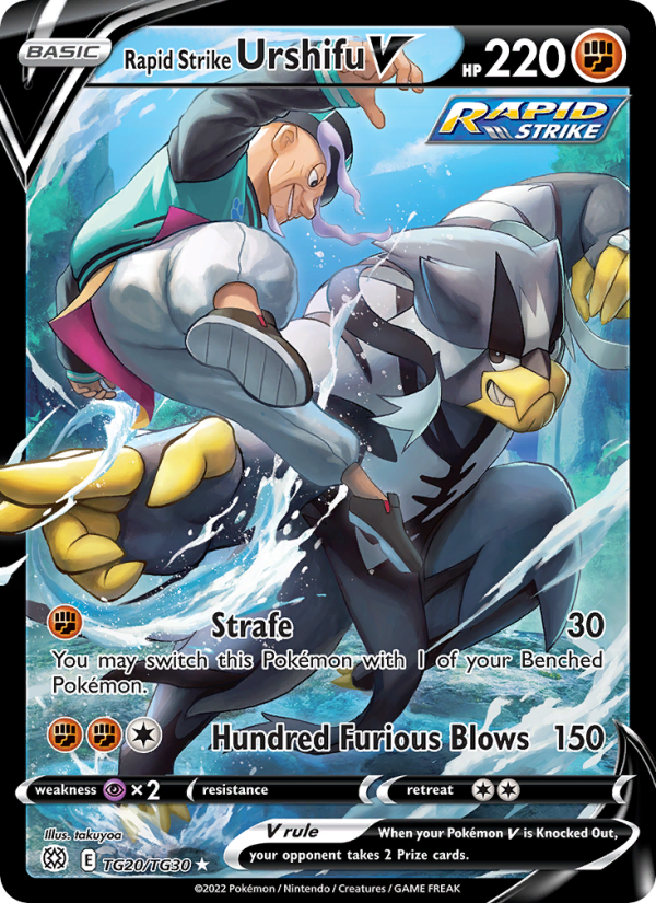 Rapid Strike Urshifu V - Pokémon TCG Card