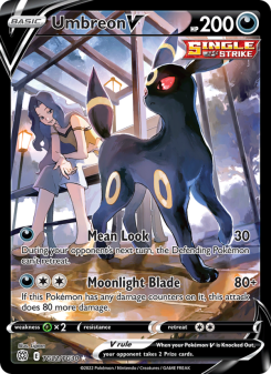 Umbreon V - pokemon TCG Card