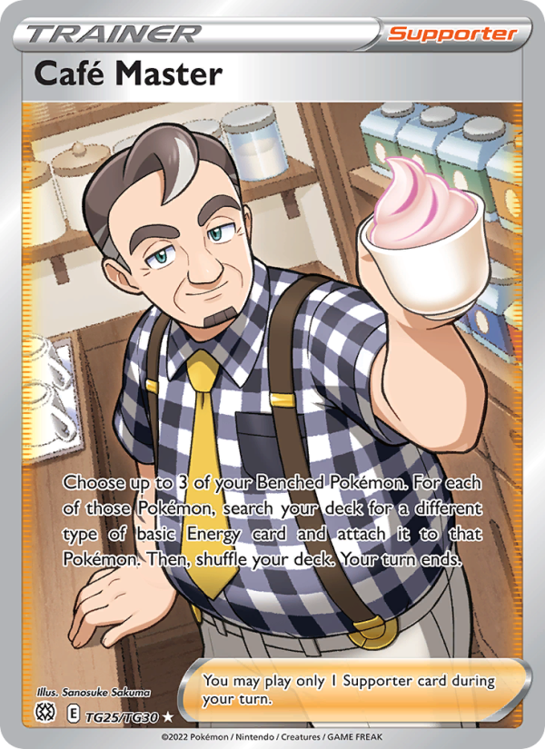 Café Master - Pokémon TCG Card
