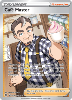 Café Master - pokemon TCG Card