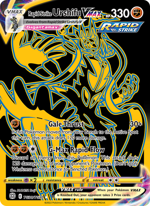 Rapid Strike Urshifu VMAX - Pokémon TCG Card