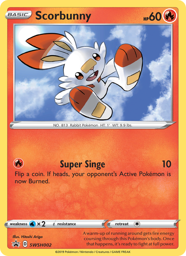 Scorbunny - Pokémon TCG Card