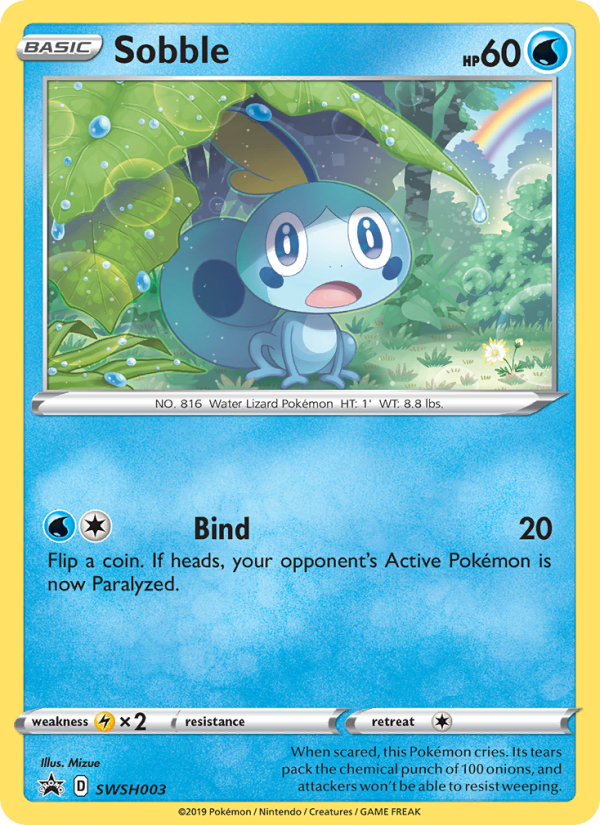Sobble - Pokémon TCG Card