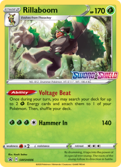 Rillaboom - pokemon TCG Card