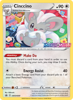 Cinccino - pokemon TCG Card