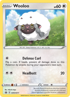Wooloo - pokemon TCG Card