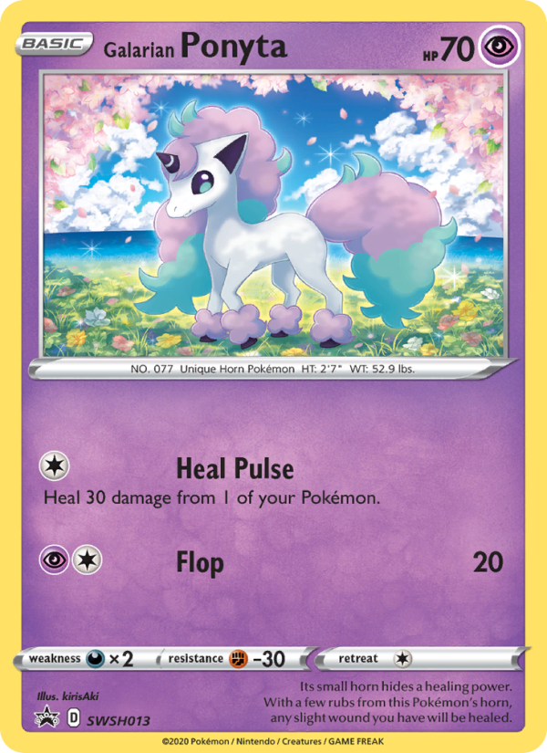 Galarian Ponyta - Pokémon TCG Card