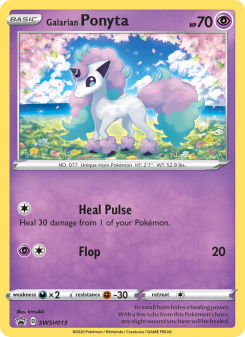 Galarian Ponyta - pokemon TCG Card