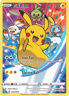 Pikachu - pokemon TCG Card
