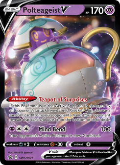 Polteageist V - pokemon TCG Card
