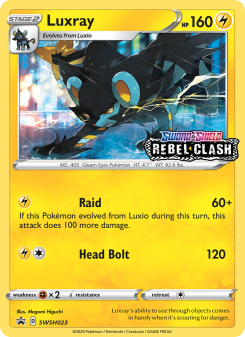 Luxray - pokemon TCG Card