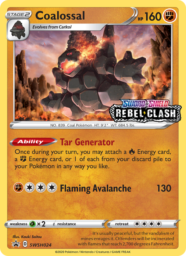 Coalossal - Pokémon TCG Card