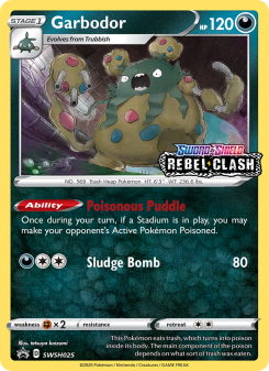 Garbodor - pokemon TCG Card