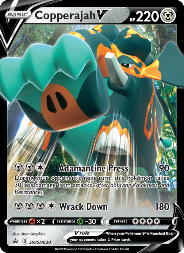 Copperajah V - Pokémon TCG Card