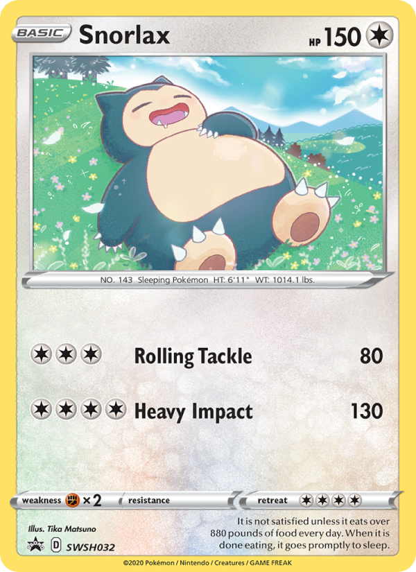 Snorlax - Pokémon TCG Card