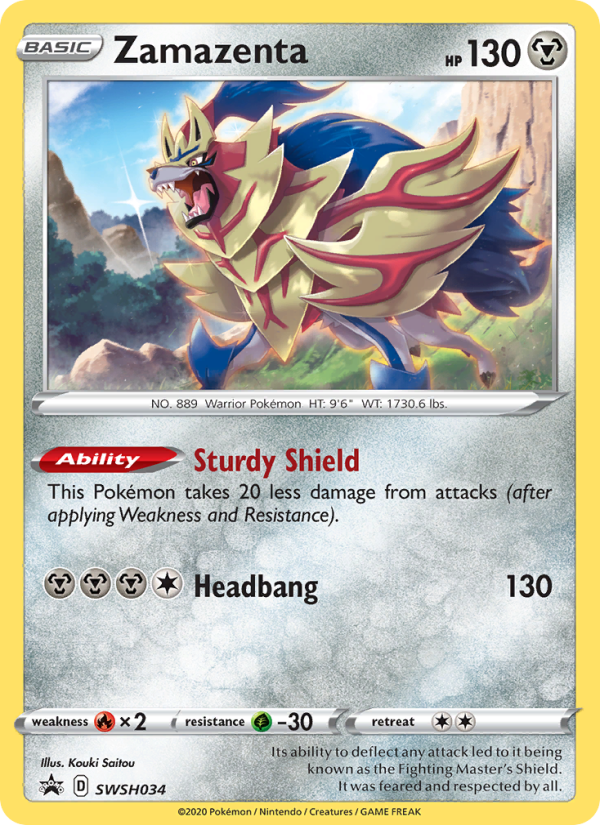 Zamazenta - Pokémon TCG Card