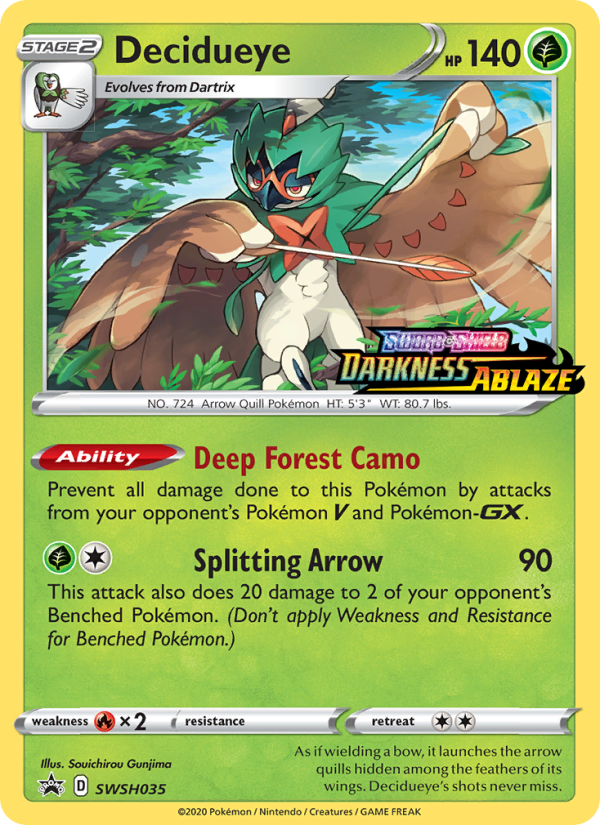 Decidueye - Pokémon TCG Card