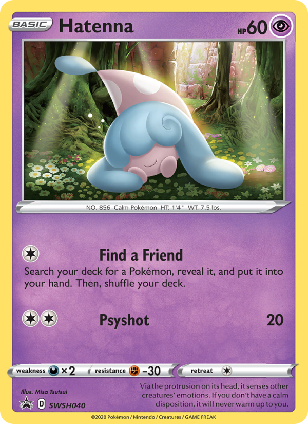 Hatenna - Pokémon TCG Card
