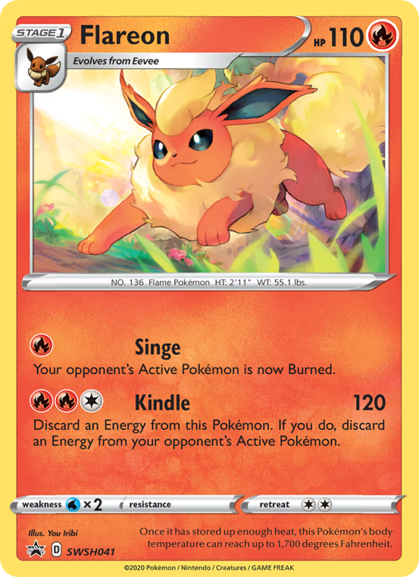 Flareon - Pokémon TCG Card