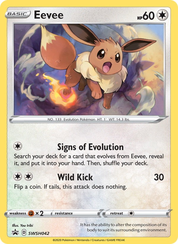 Eevee - Pokémon TCG Card