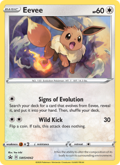 Eevee - pokemon TCG Card