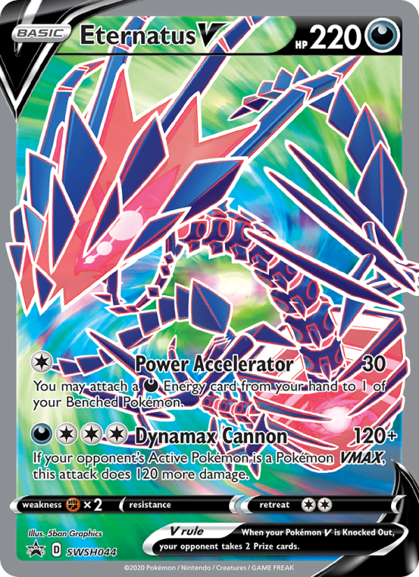 Eternatus V - Pokémon TCG Card