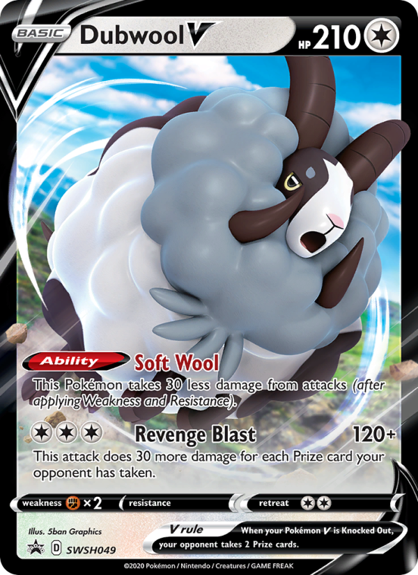 Dubwool V - Pokémon TCG Card