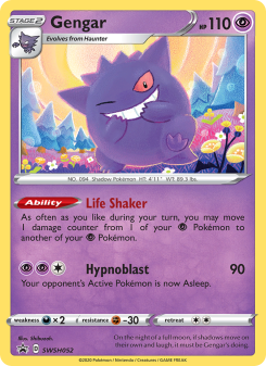 Gengar - pokemon TCG Card