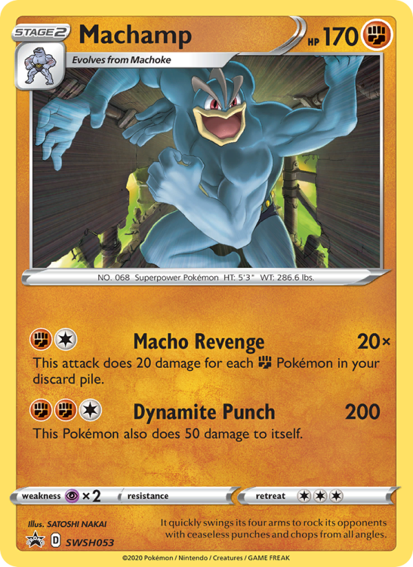 Machamp - Pokémon TCG Card