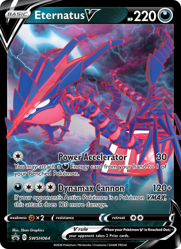 Eternatus V - Pokémon TCG Card
