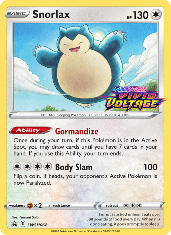 Snorlax - Pokémon TCG Card